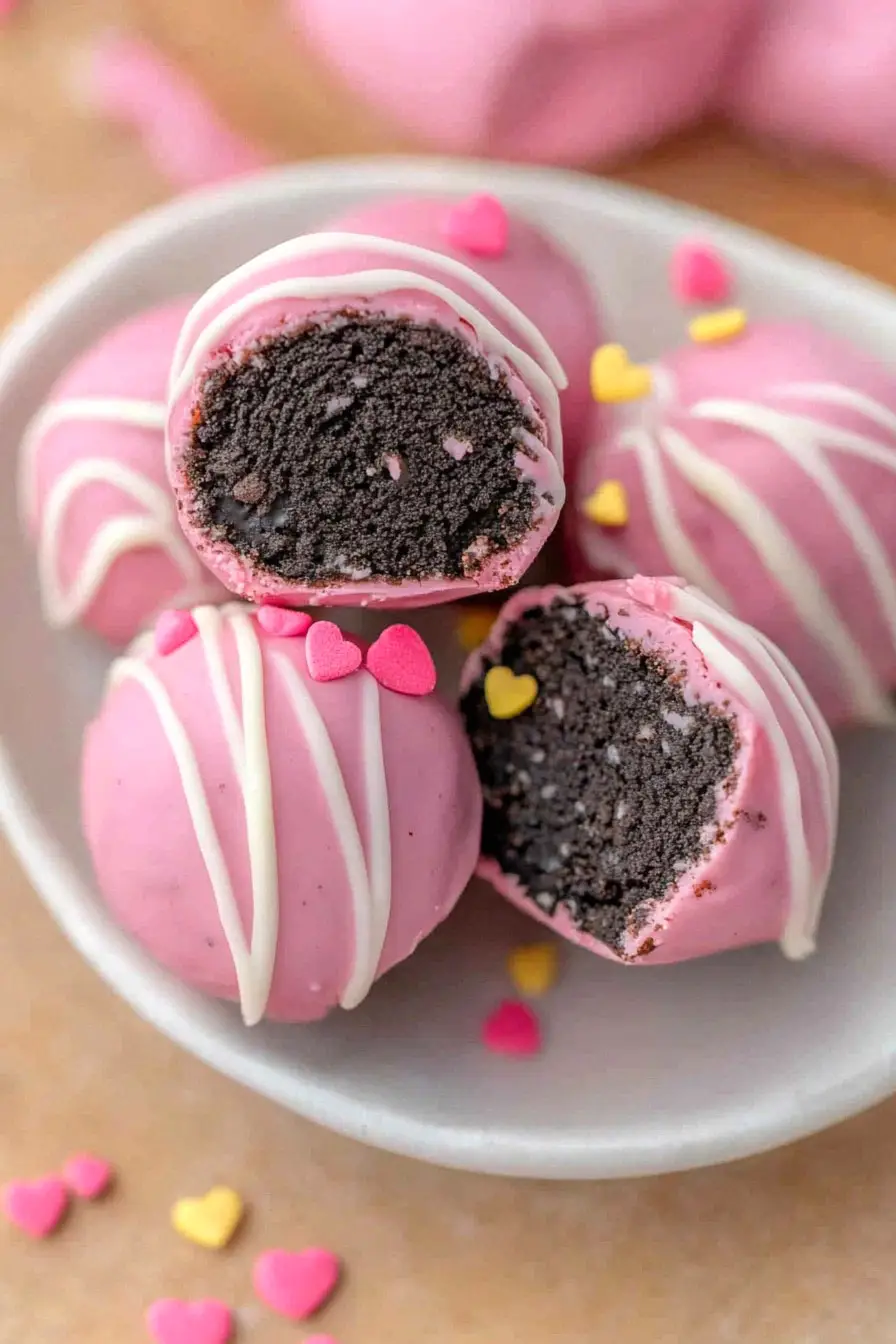 Decadent Valentine's Day Oreo Truffles