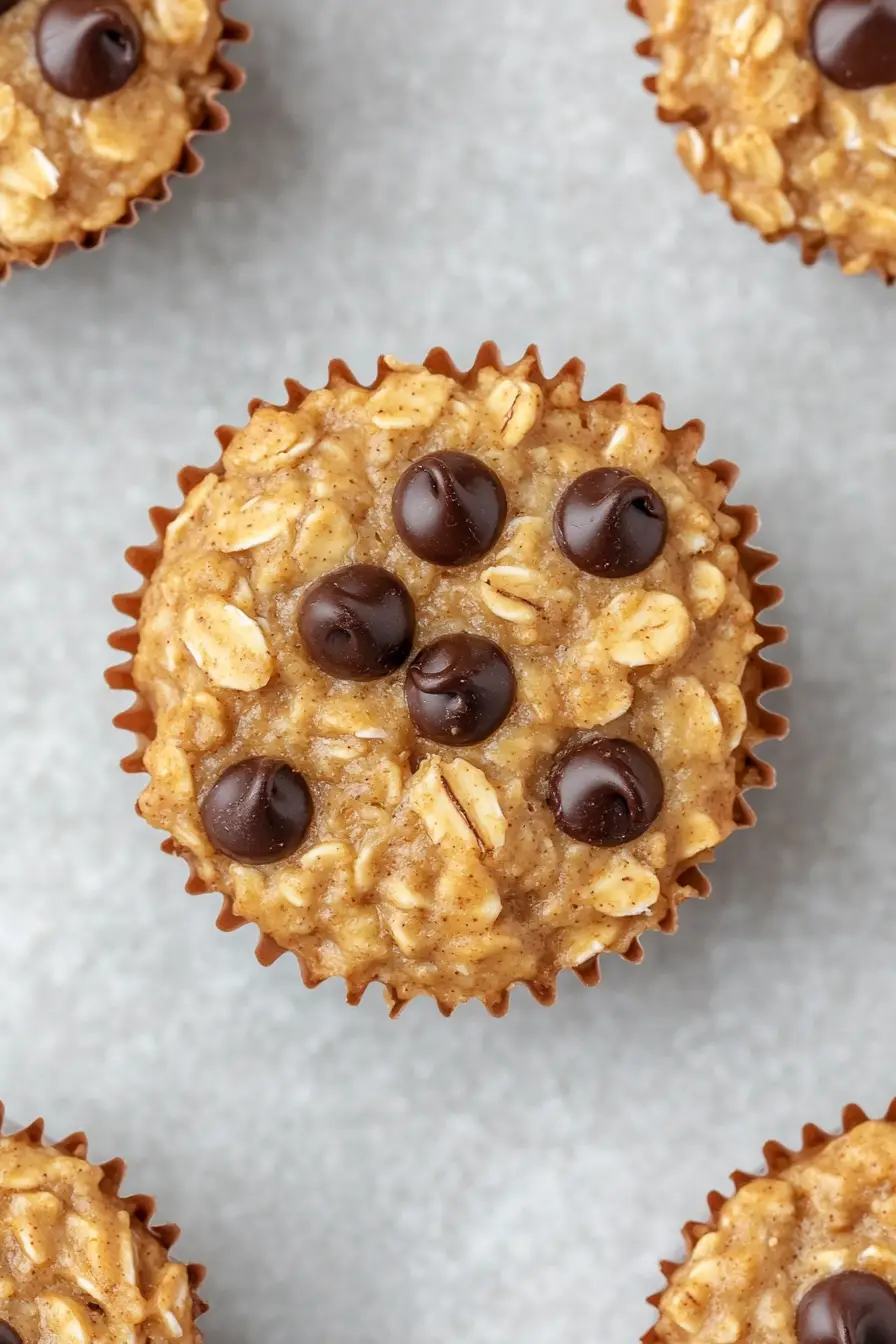 Delicious Peanut Butter Banana Oatmeal Cups