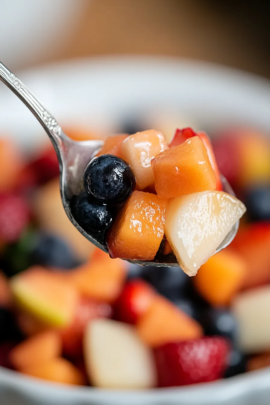Easy Fruit Salad with No Sugar