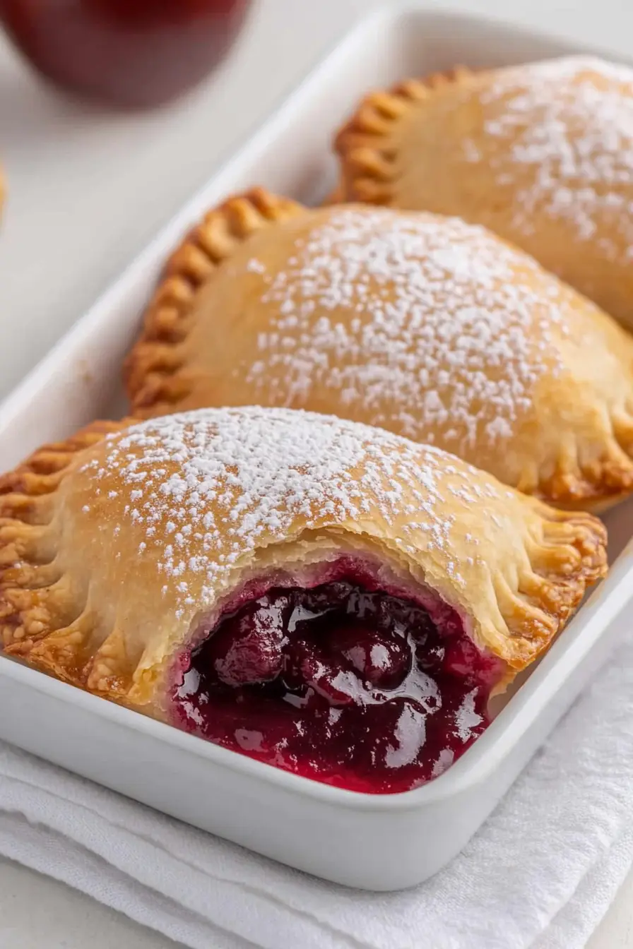 Delicious Cherry Pie Turnovers