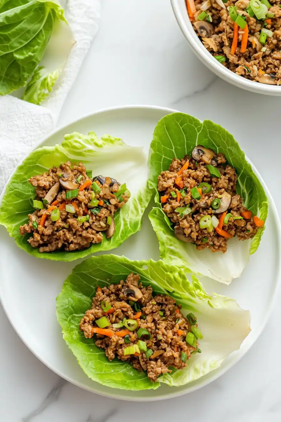Simple Whole30 Lettuce Wraps