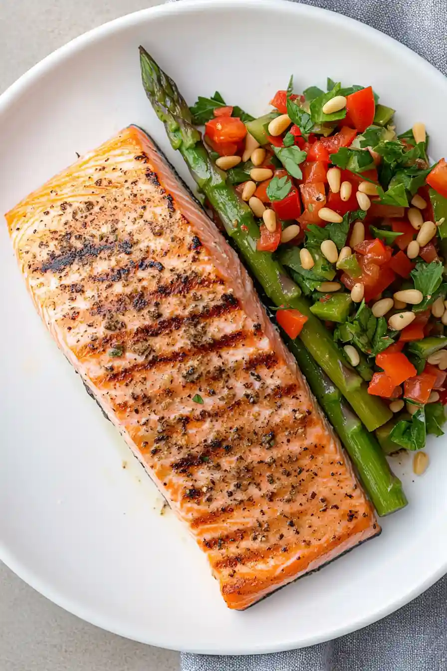Grilled Salmon for Keto Diet