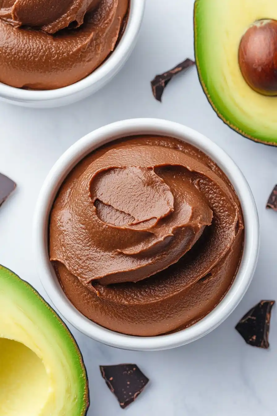 Easy Keto Avocado Chocolate Mousse