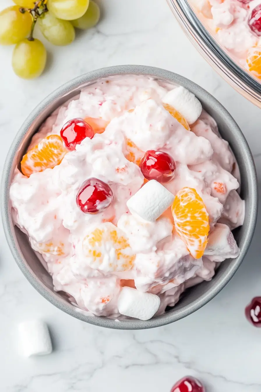 Colorful Easter Fruit Salad with Cool Whip