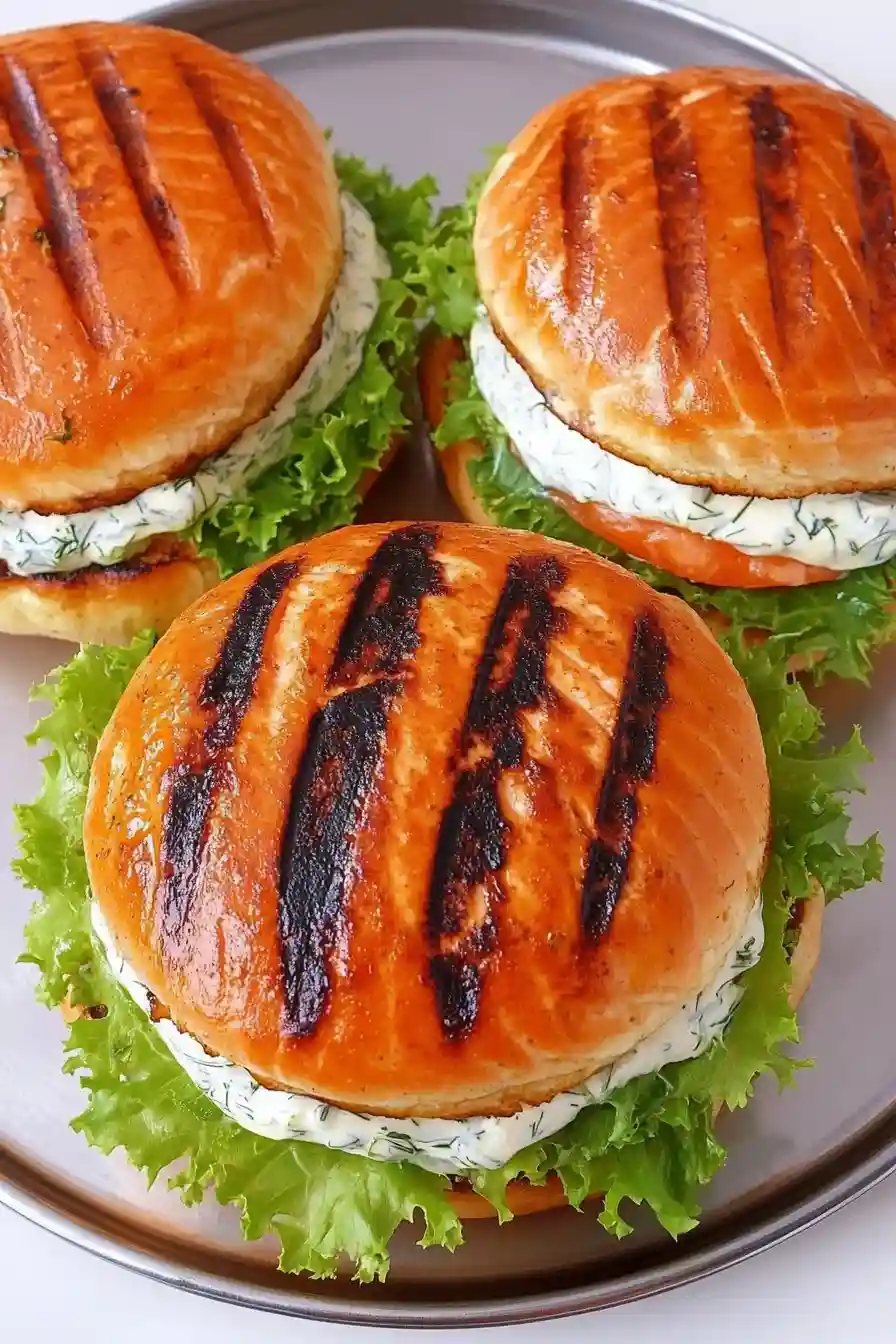 Flavorful Grilled Salmon Sandwich