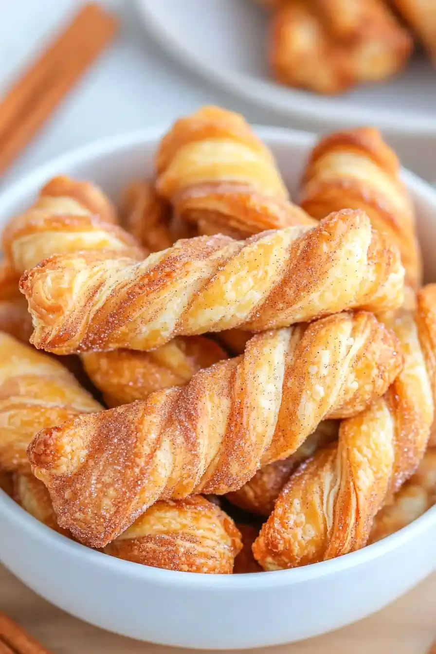Easy Puff Pastry Cinnamon Twists