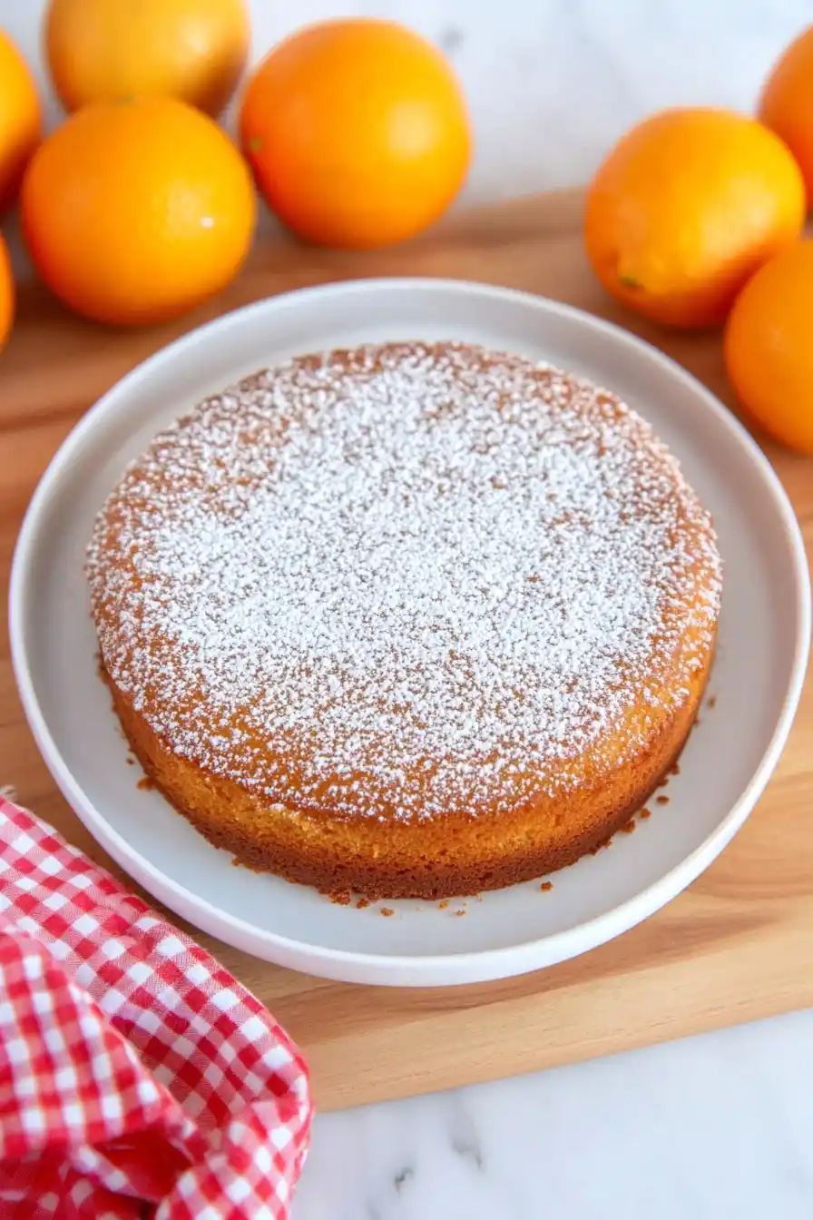 Juicy Orange Ricotta Cake Recipe