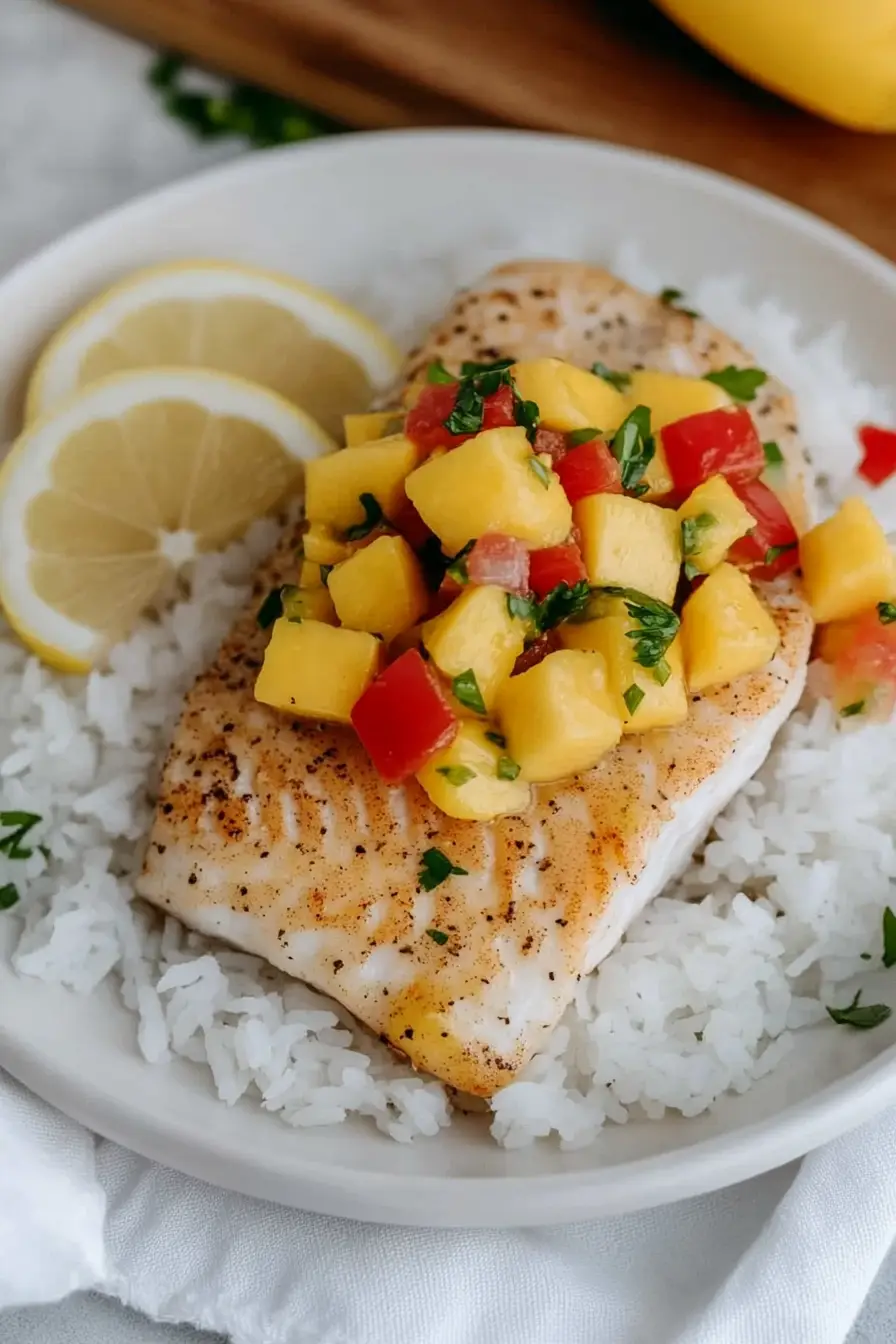 Best Red Snapper with Mango Salsa