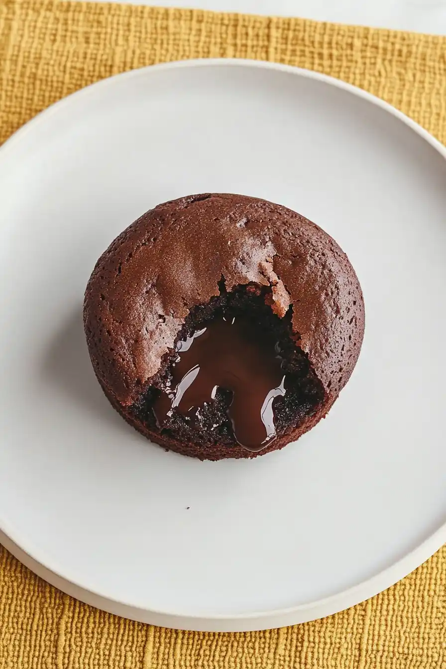 Easy Chocolate Lava Cake for One