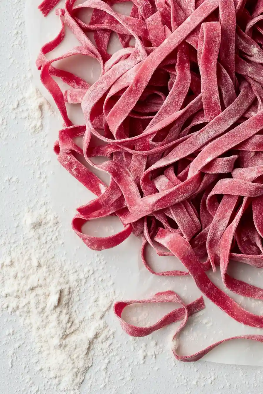 Easy Pink Pasta Dough