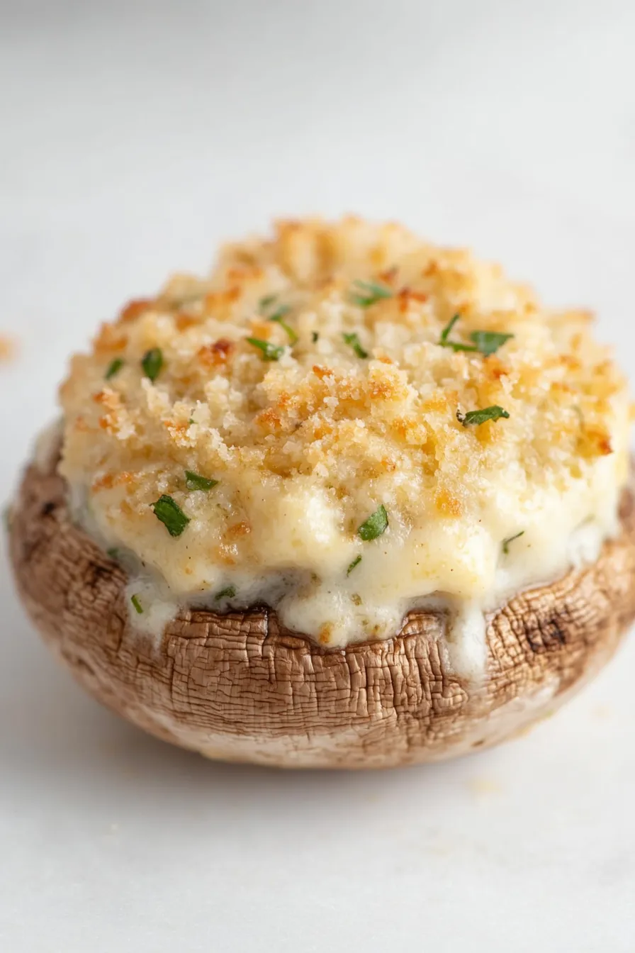 Flavorful Greek Yogurt Stuffed Mushrooms