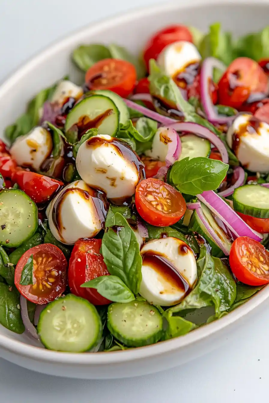 Best Caprese Salad with Lettuce