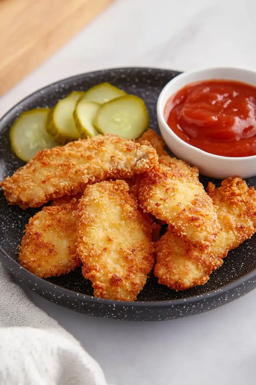 Delicious Chicken Tenders in Pickle Juice