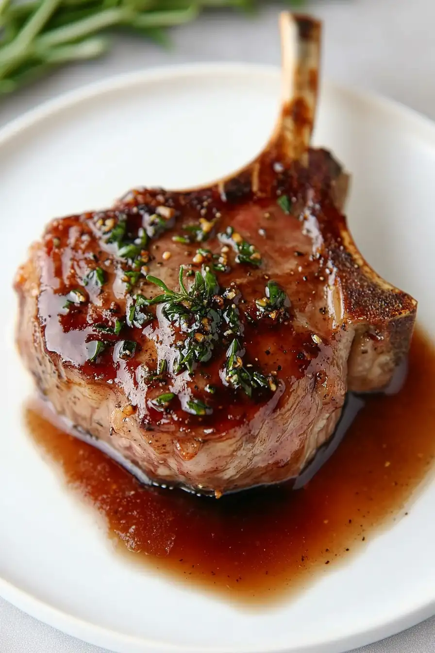 Flavorful Rack of Lamb with Balsamic Glaze