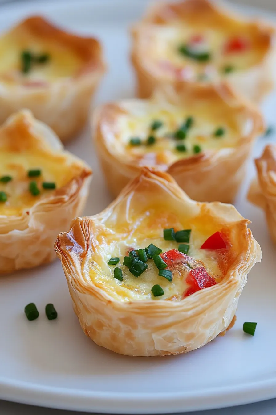 Best Mini Quiches with Phyllo Dough Recipe