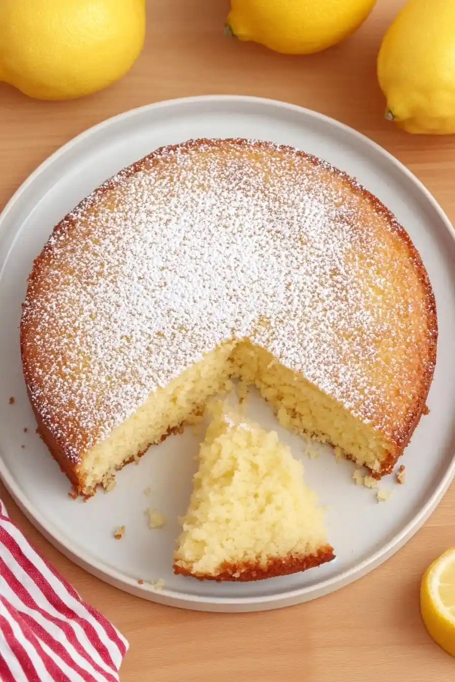 Refreshing Lemon Ricotta Cake Recipe