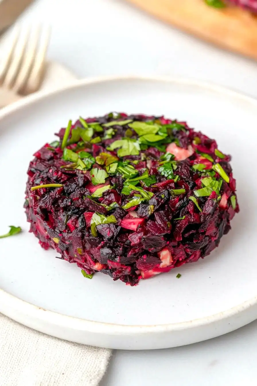 Healthy Beet Tartare