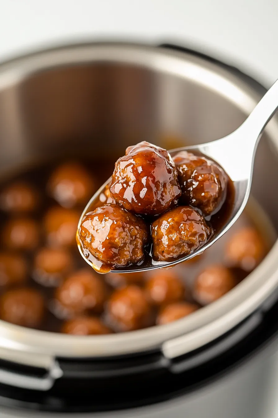 Easy Instant Pot Grape Jelly Meatballs