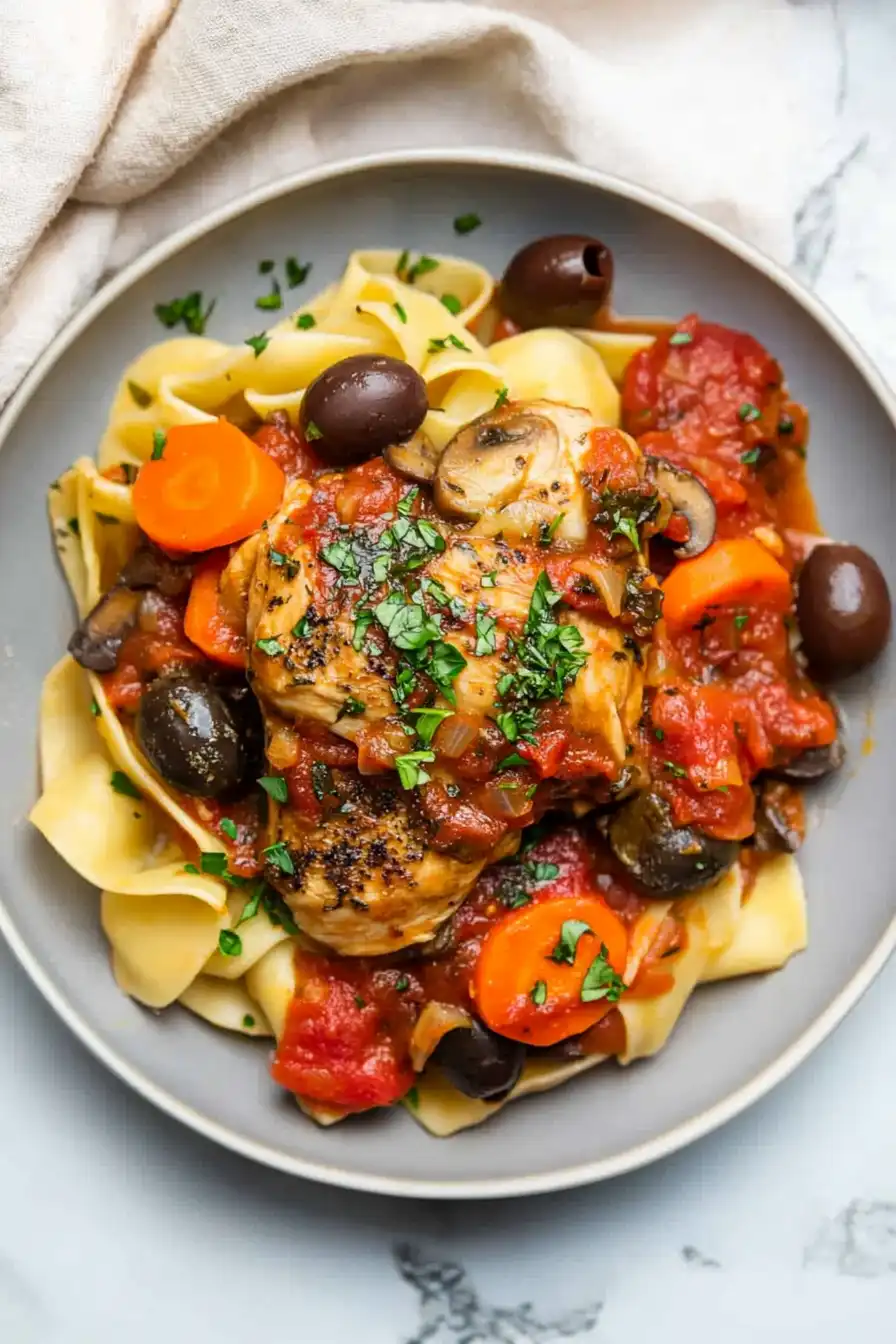 Flavorful Instant Pot Chicken Cacciatore