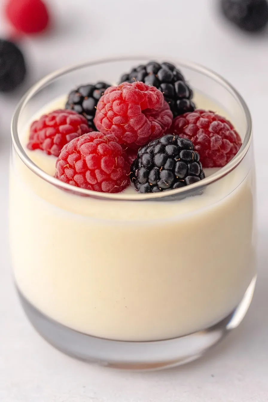 Quick Vanilla White Chocolate Mousse