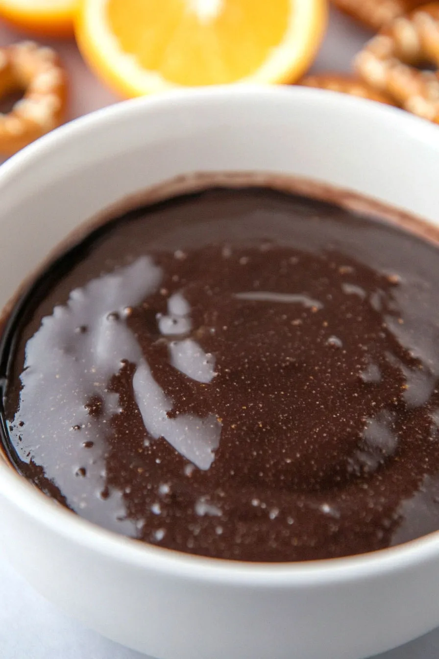 Tasty Chocolate Orange Fondue