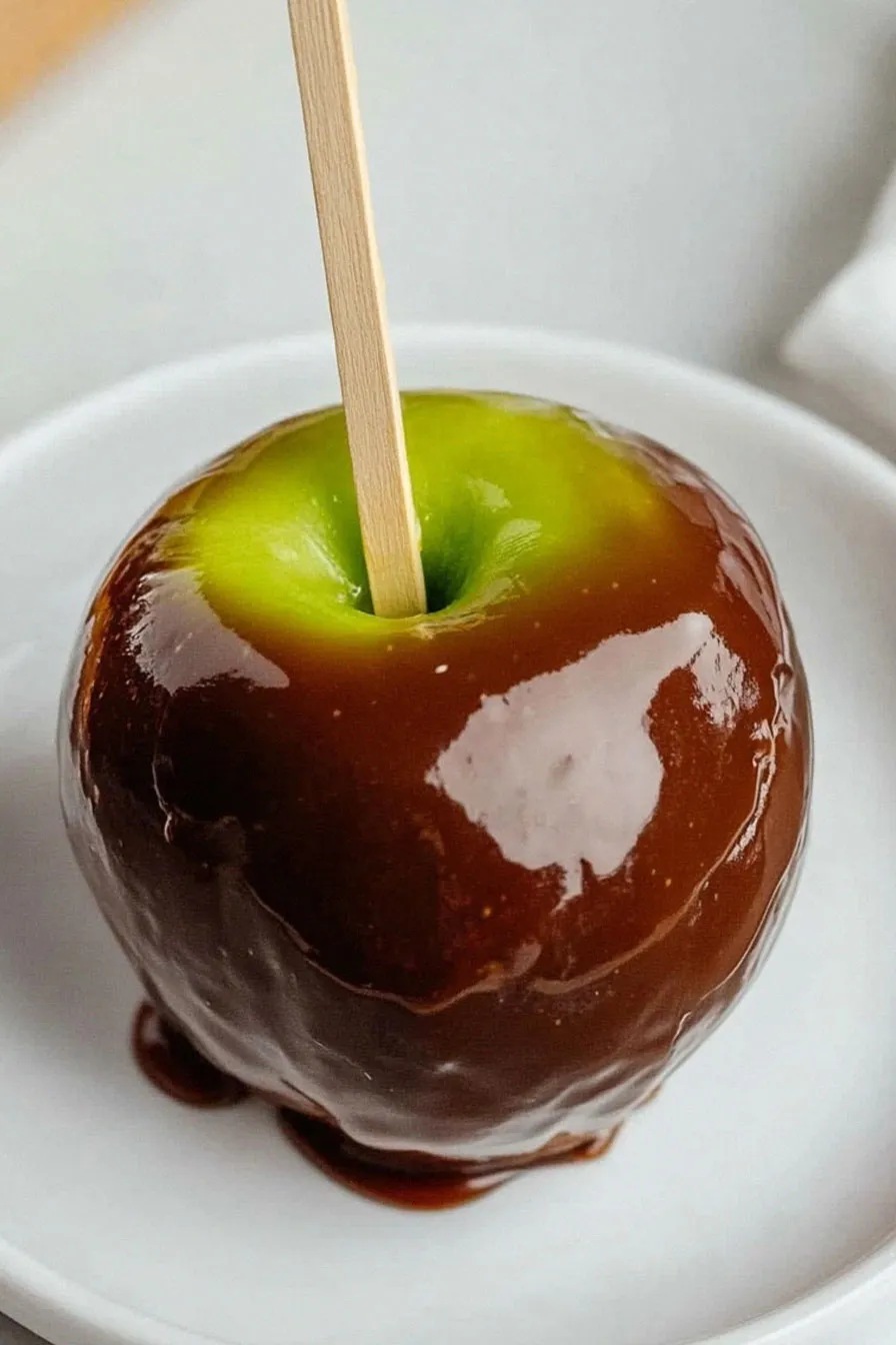 Quick Homemade Caramel Apples Without Corn Syrup