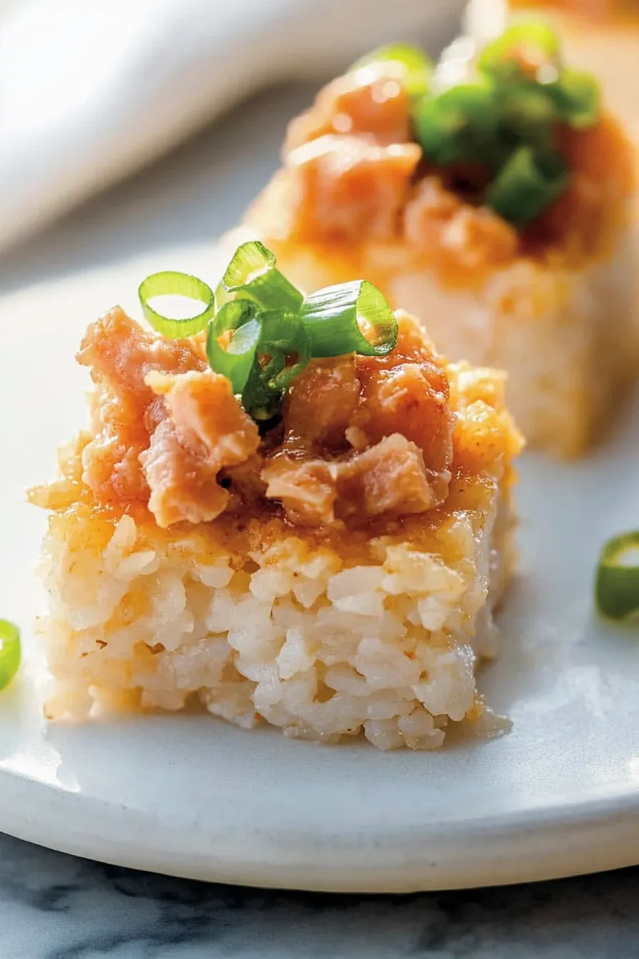 Tasty Canned Tuna Crispy Rice Bowls