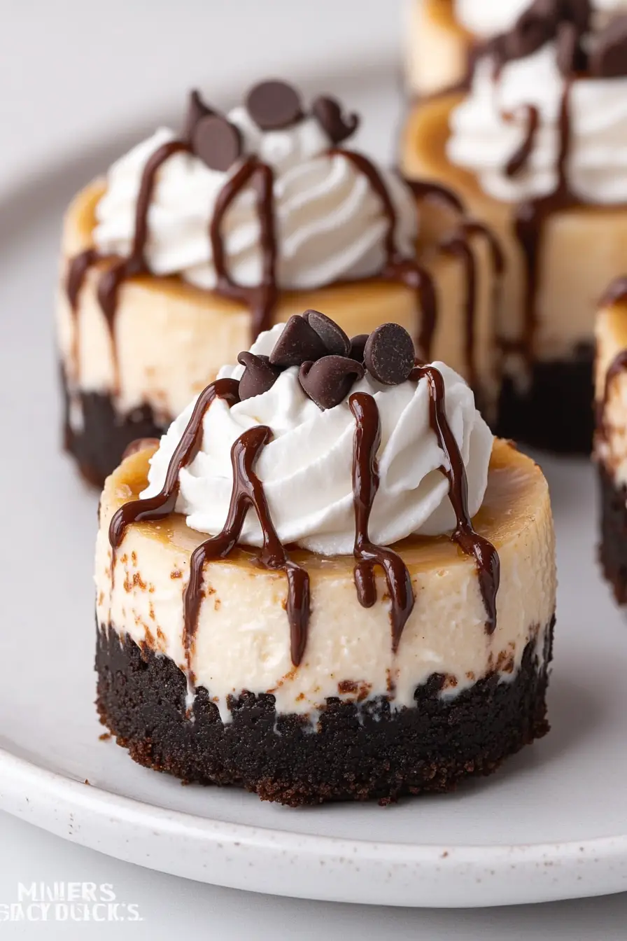 Easy Mini Baileys Cheesecakes