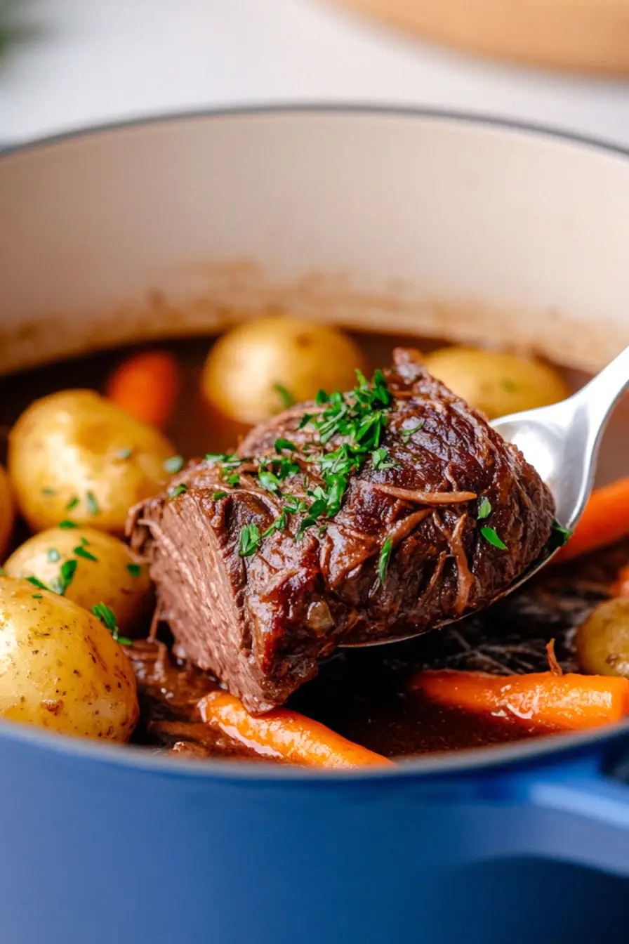 Juicy Dutch Oven Pot Roast