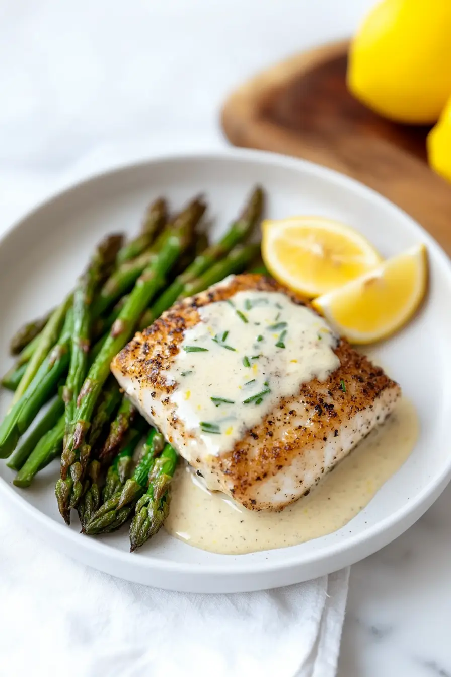 Best Red Snapper with Lemon Cream Sauce