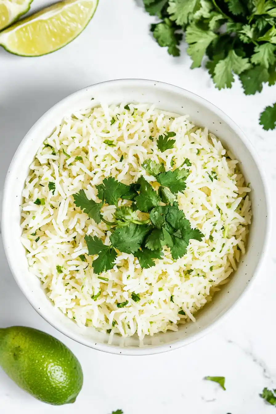 Zesty Rice Cooker Cilantro Lime Rice