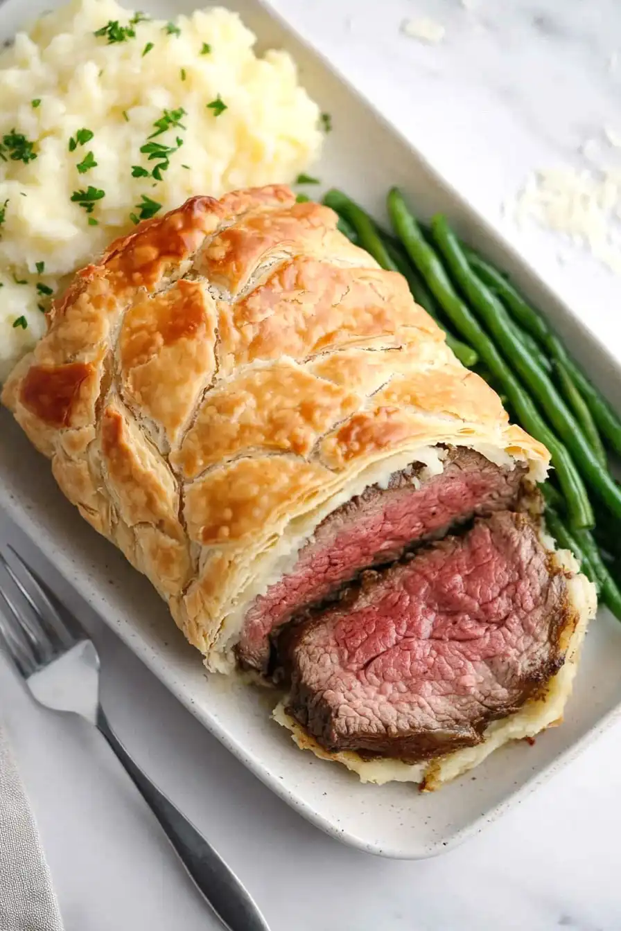 Gourmet Beef Wellington with Mushroom Pâté