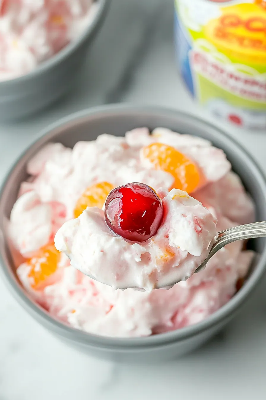 Colorful Easter Fruit Salad with Cool Whip