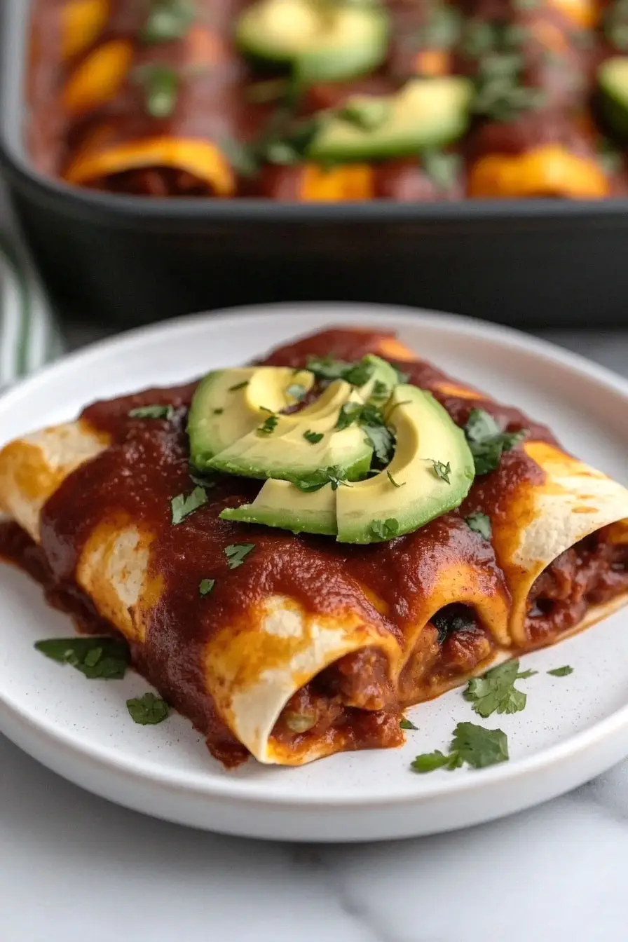 Delicious Vegan Enchiladas