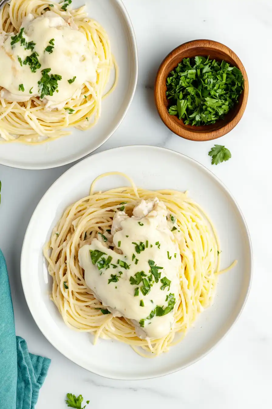 Creamy Crockpot Cream Cheese Chicken