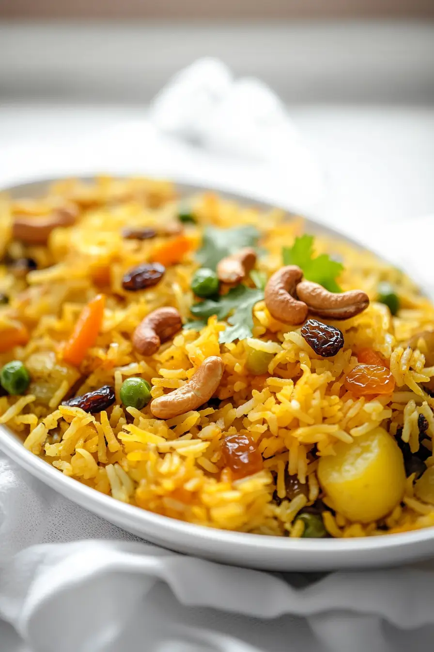 Simple Rice Cooker Biryani Recipe