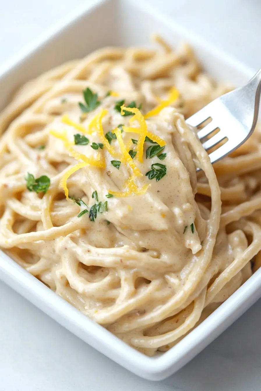 Quick Vegan Alfredo Sauce