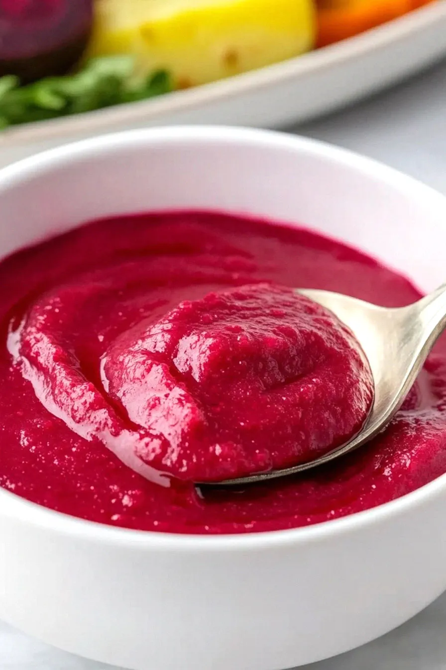 Creamy Beet Puree