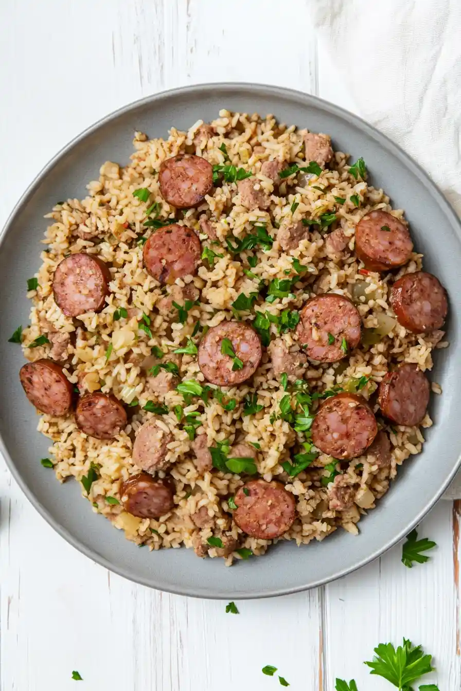 Juicy Rice Cooker Jambalaya