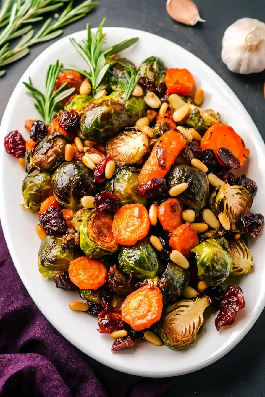 Tasty Brussels Sprouts and Carrots