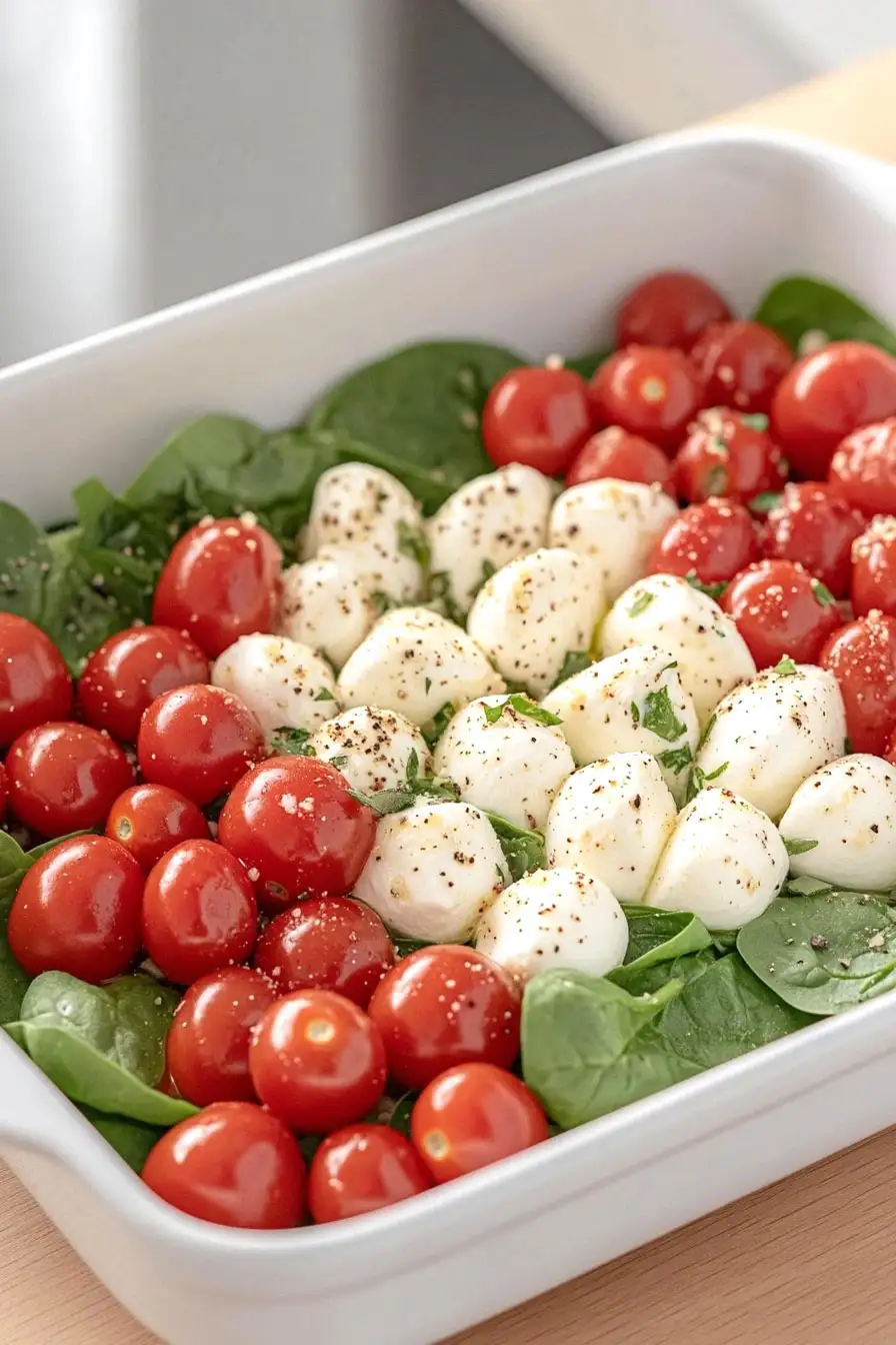 Simple Caprese Salad for a Crowd