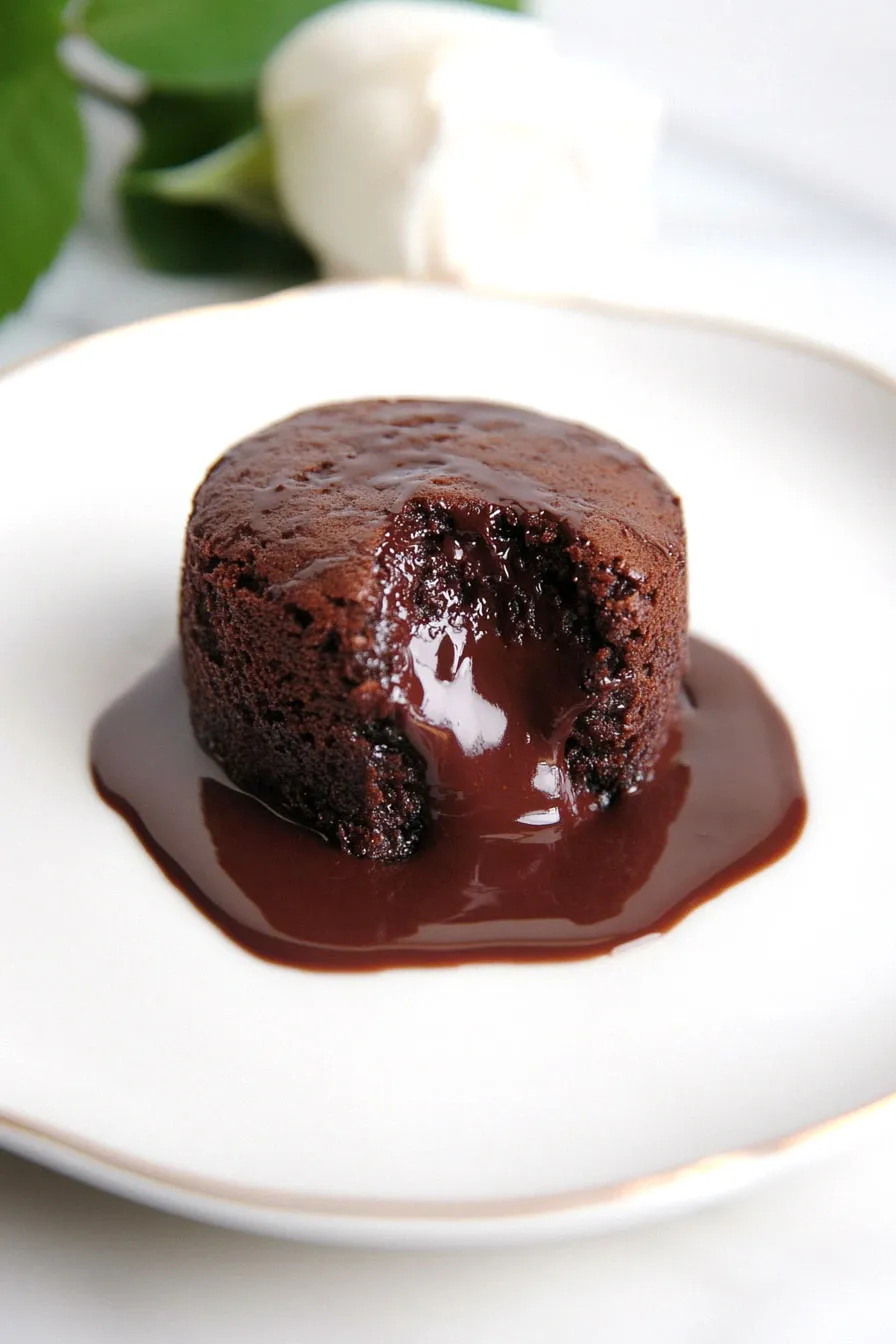 Simple Chocolate Lava Cake Without Oven