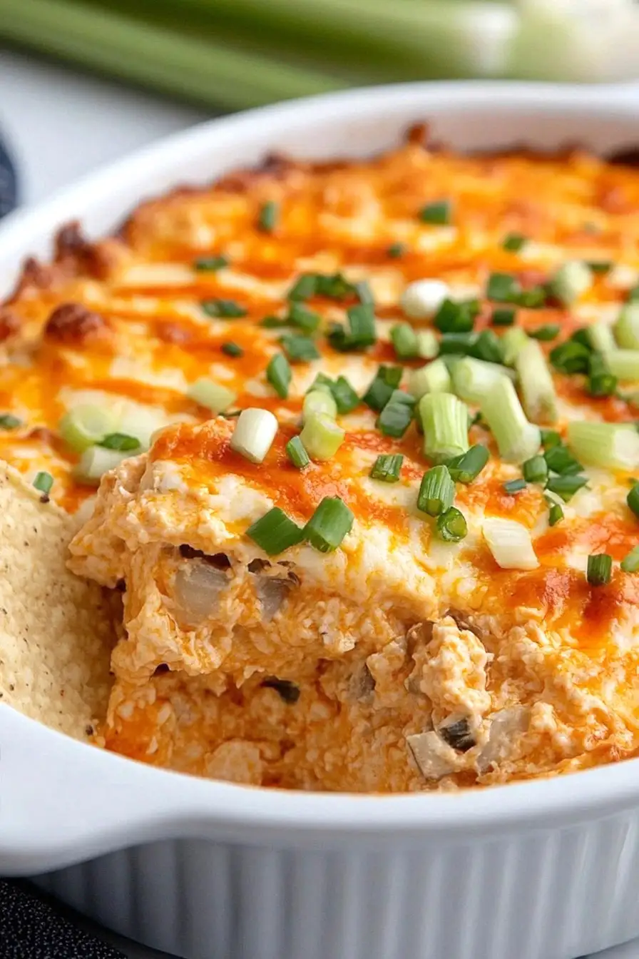 Creamy Jackfruit Buffalo Dip