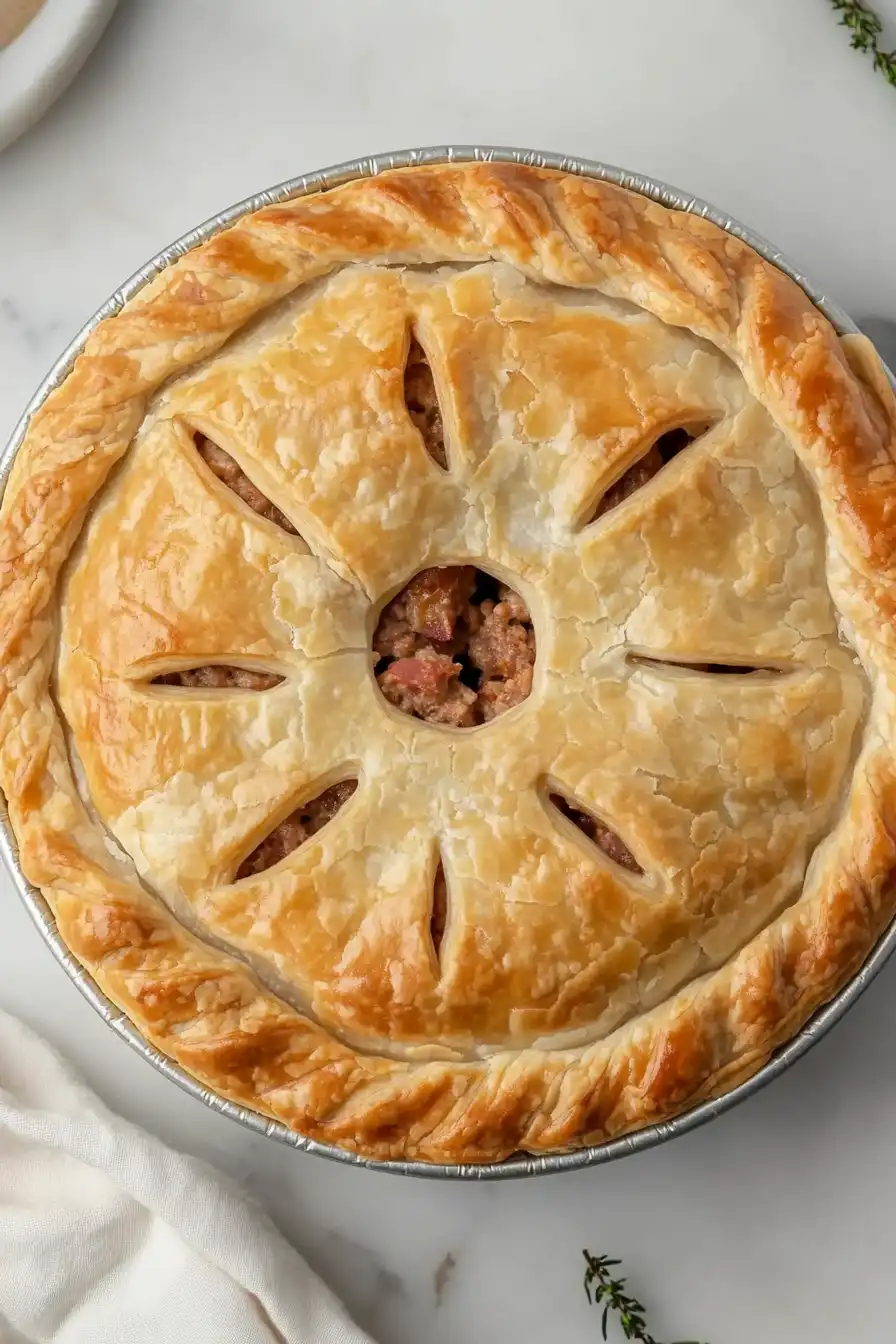 Juicy Meatloaf Pie
