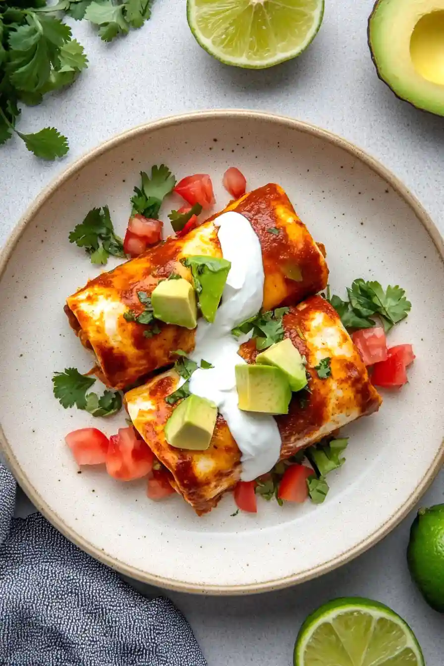 Quick Low FODMAP Enchiladas