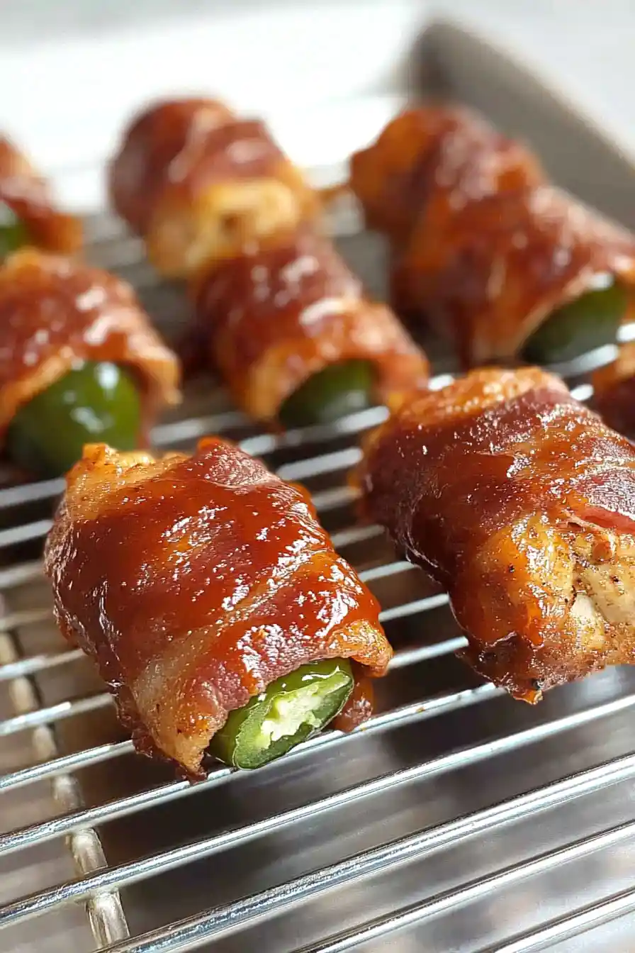 Juicy Chicken Thigh Jalapeno Poppers