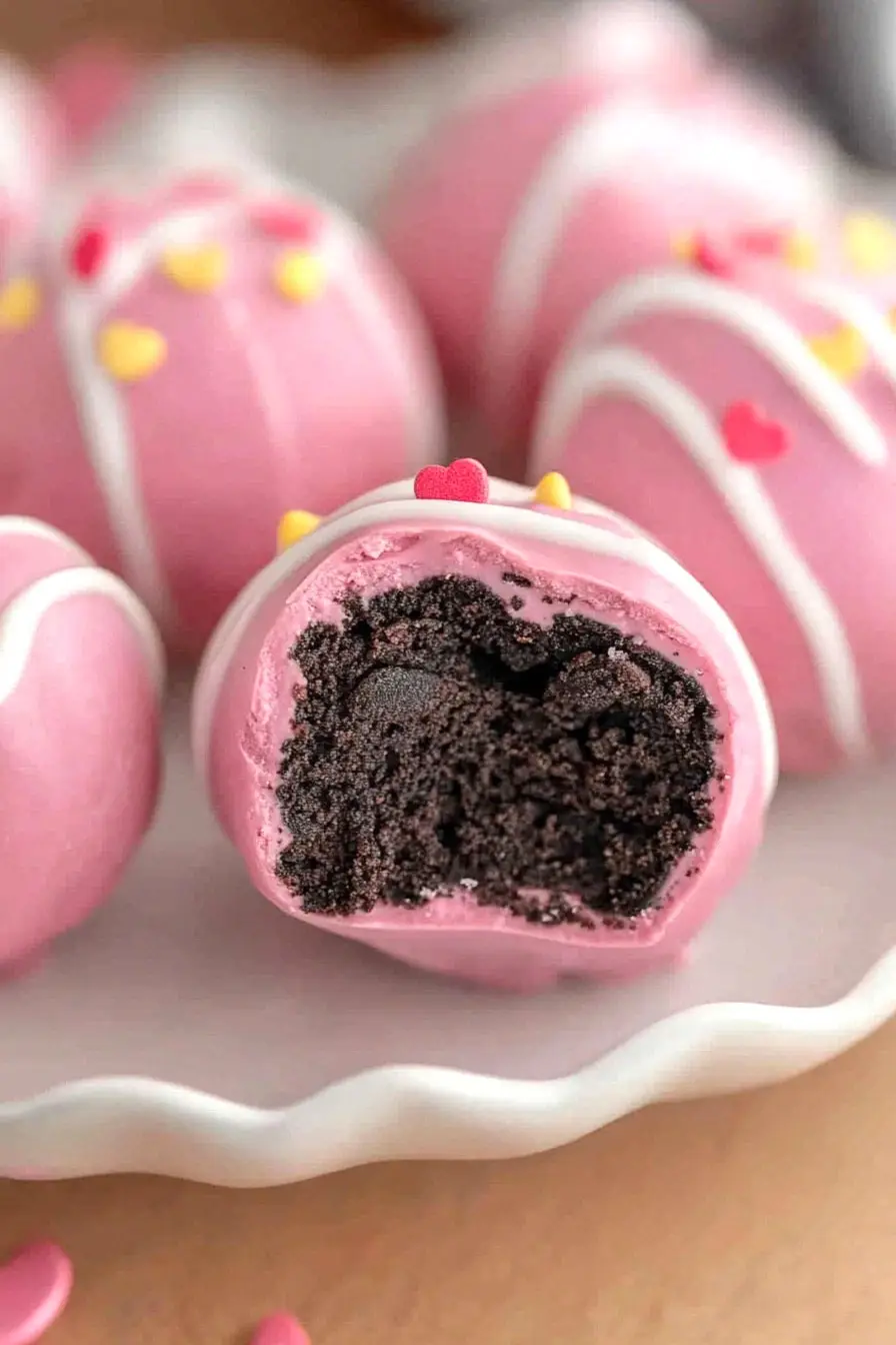 Decadent Valentine's Day Oreo Truffles