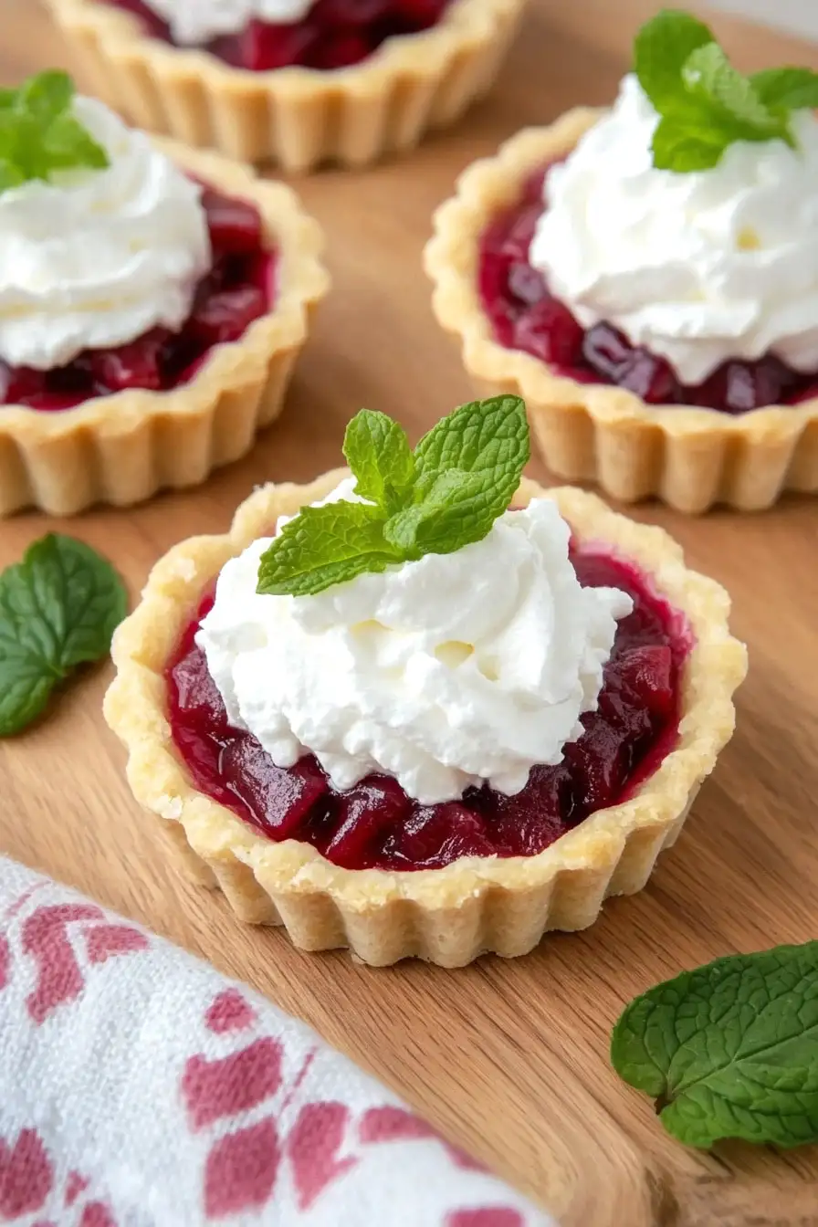 Easy Rhubarb Tart