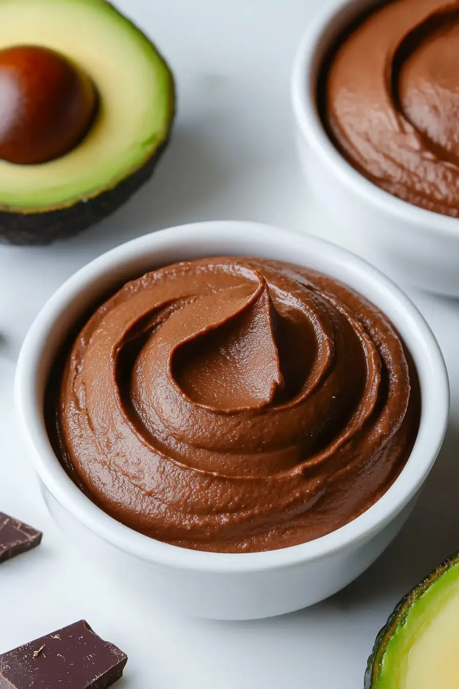 Easy Keto Avocado Chocolate Mousse