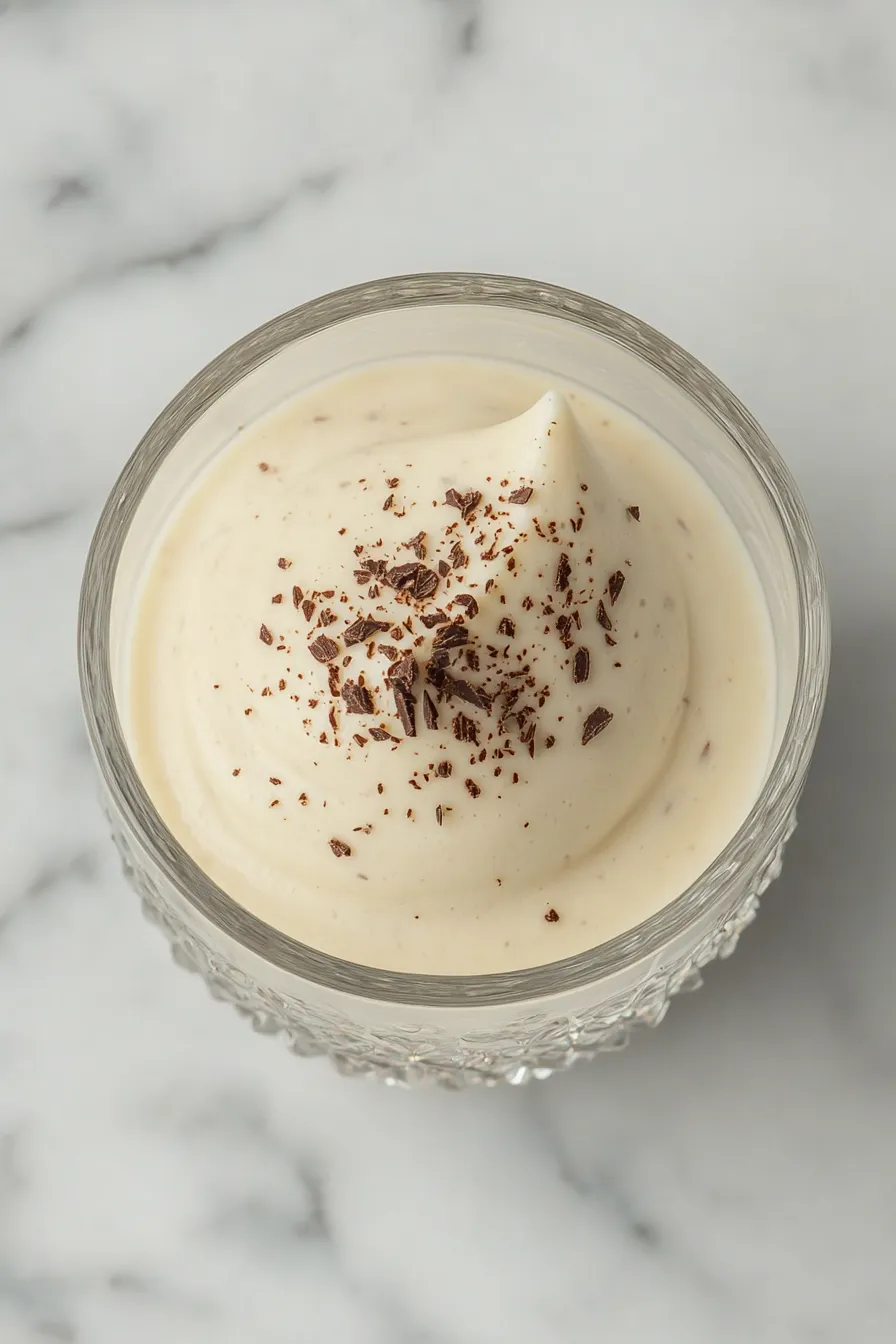 Decadent Eggless White Chocolate Mousse